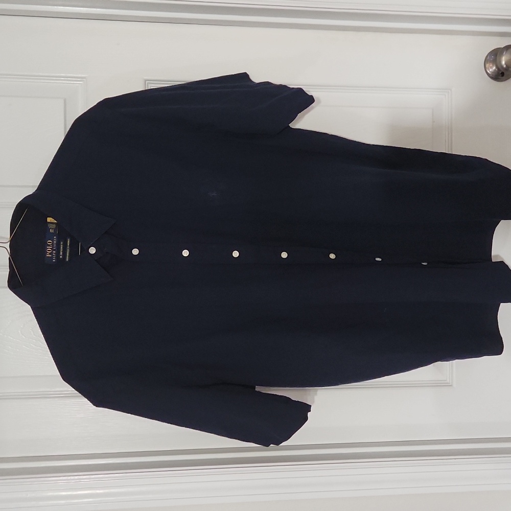 Polo Ralph Lauren Dark Blue Button Down Shirt